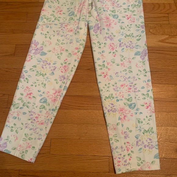 Vintage Floral pants NWT - Picture 2 of 9